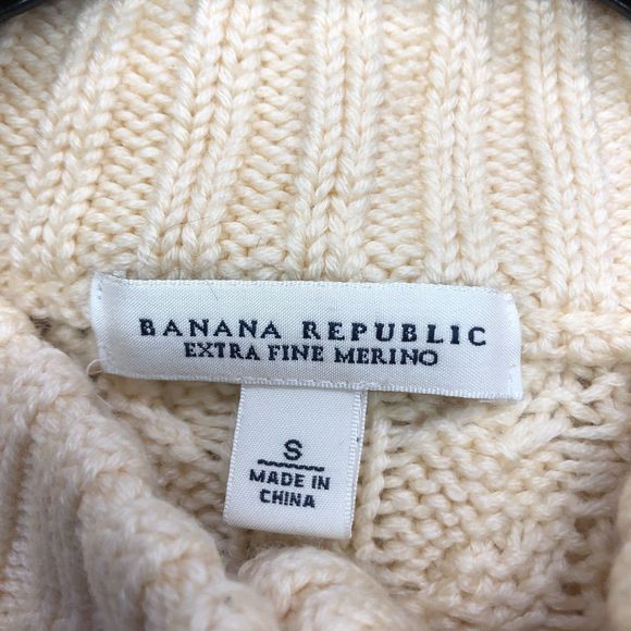Banana Republic Extra Fine Merino Wool Cardigan Sweater Size Small M121 -11 - Picture 8 of 15